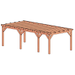 Douglas aanbouwveranda constructie 775x370cm