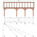 tekening constructie Douglas Zadeldak - 885x370cm