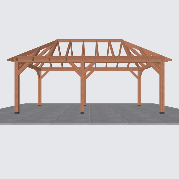 douglas schilddak constructie 660x306cm