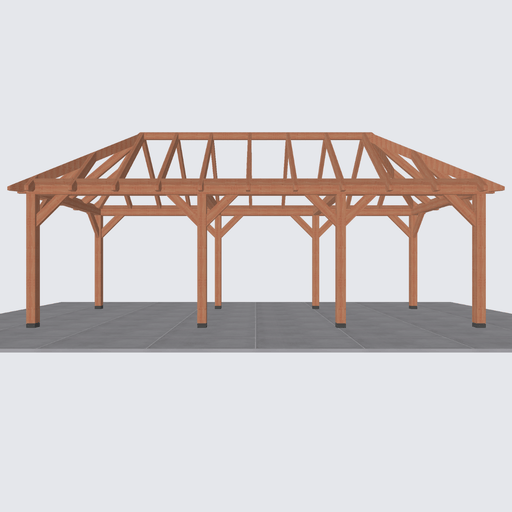 douglas schilddak constructie 780x306cm