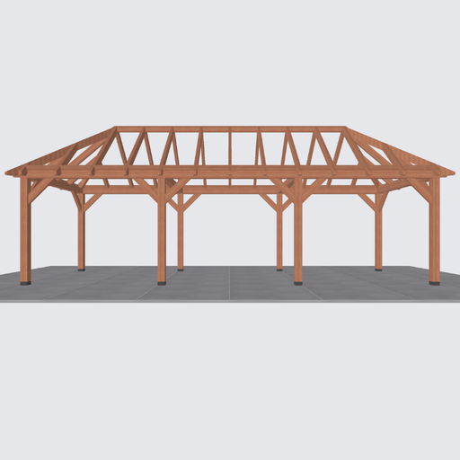 douglas schilddak constructie 890x306cm
