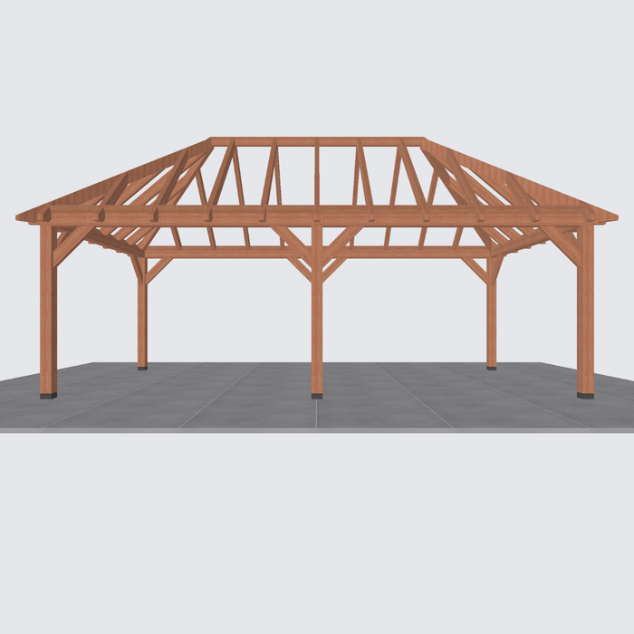douglas schilddak constructie 725x370cm