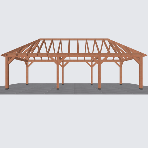 douglas schilddak constructie 950x370cm
