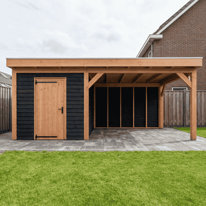 Douglas Overkapping Castel Zwart - 615x395cm