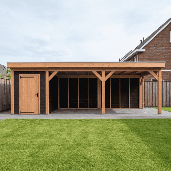 Douglas Overkapping Garda Zwart - 780x335cm