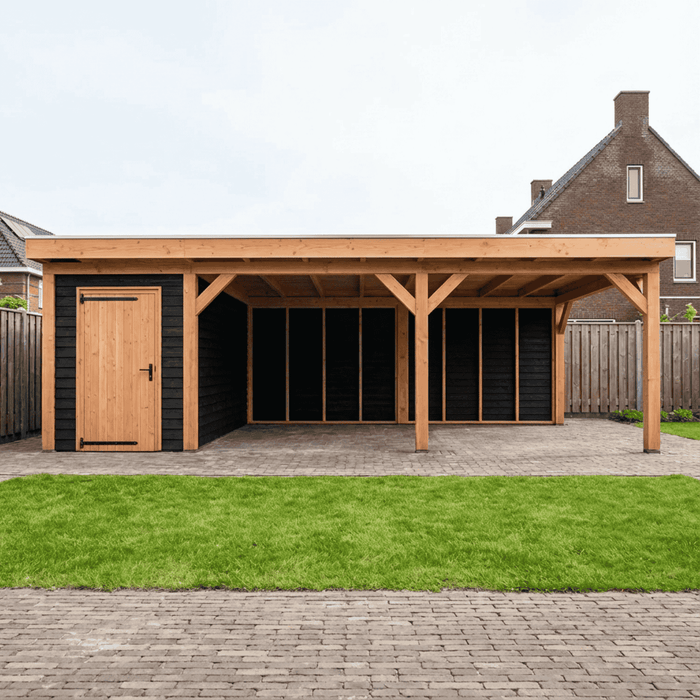 Douglas Overkapping Lago Zwart - 780x395cm