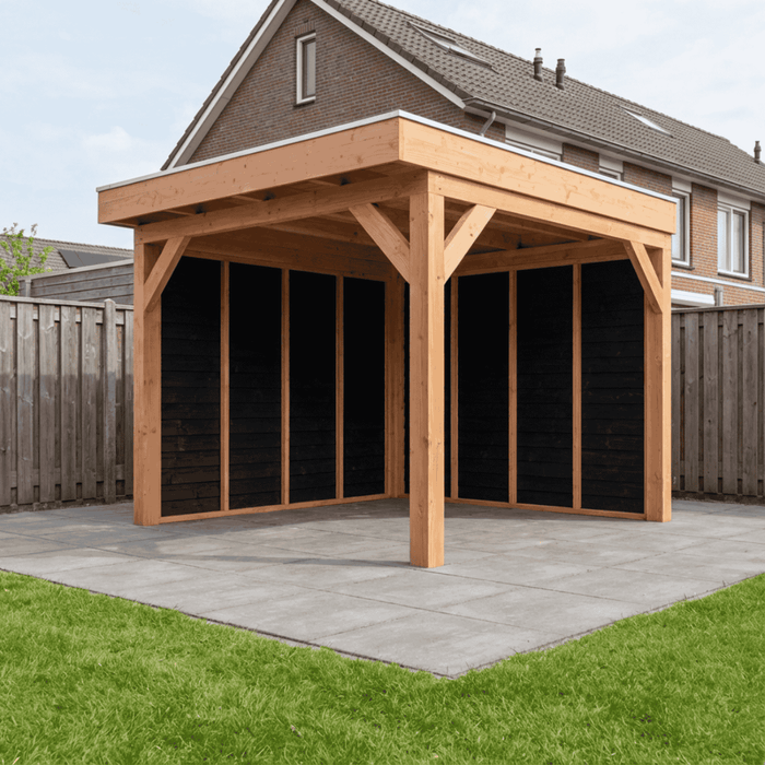 Douglas Overkapping Lano Zwart - 315x335cm
