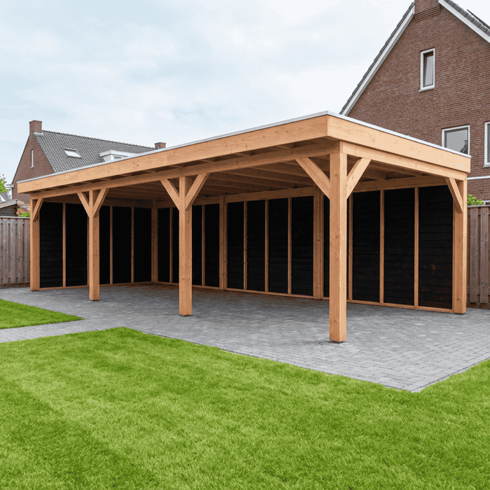 Douglas Overkapping Levo Zwart - 895x395cm