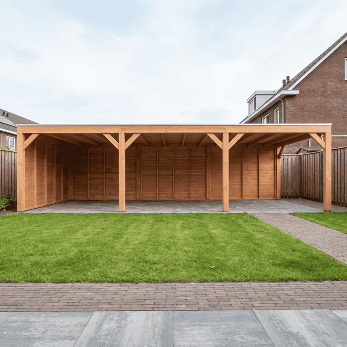 Douglas Overkapping Modern - 890x375cm