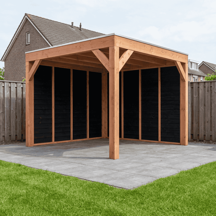 Douglas Overkapping Modern Zwart - 310x310cm