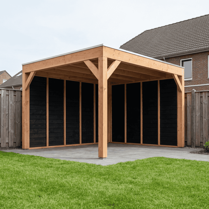 Douglas Overkapping Modern Zwart - 310x375cm