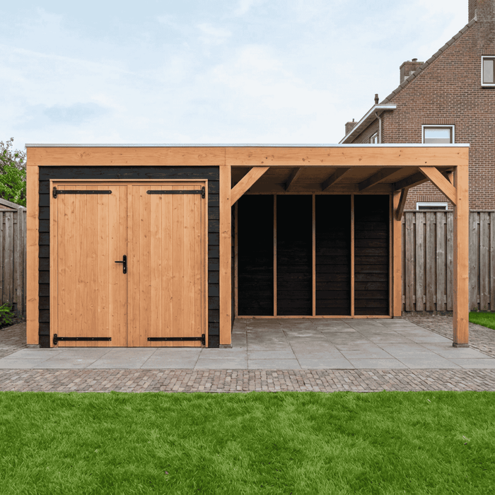 Douglas Overkapping Modern Zwart - 545x310cm