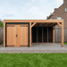 Douglas Overkapping Modern Zwart - 545x310cm