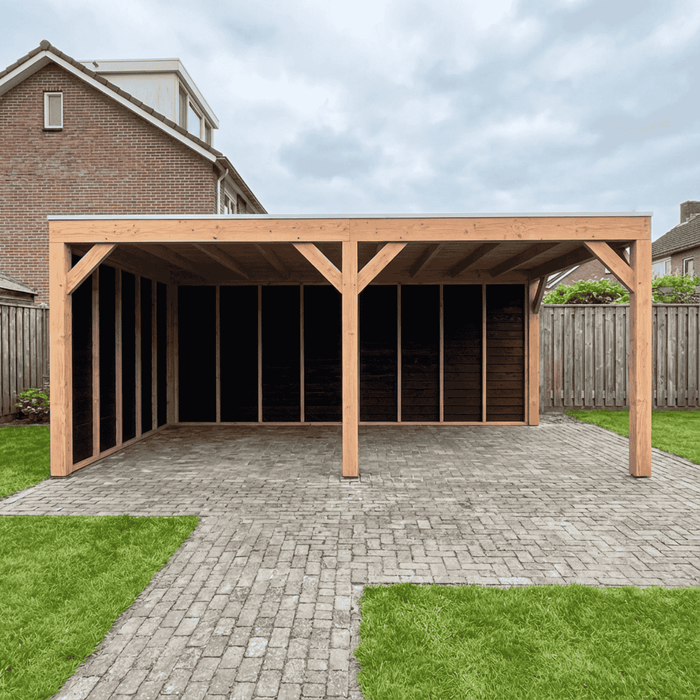 Douglas Overkapping Modern Zwart - 600x375cm