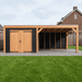 Douglas Overkapping Modern Zwart - 665x310cm