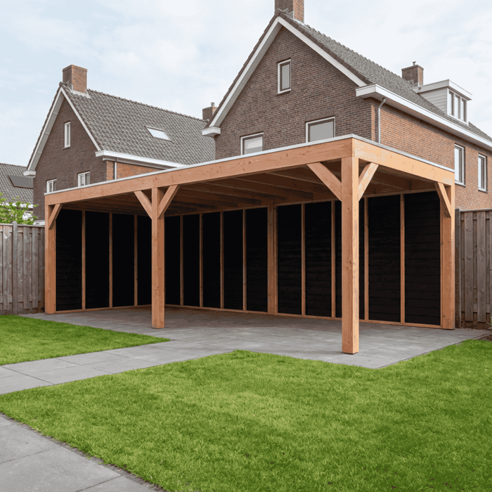Douglas Overkapping Modern Zwart - 730x310cm