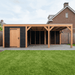 Douglas Overkapping Modern Zwart - 735x375cm