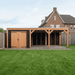 Douglas Overkapping Modern Zwart - 785x310cm