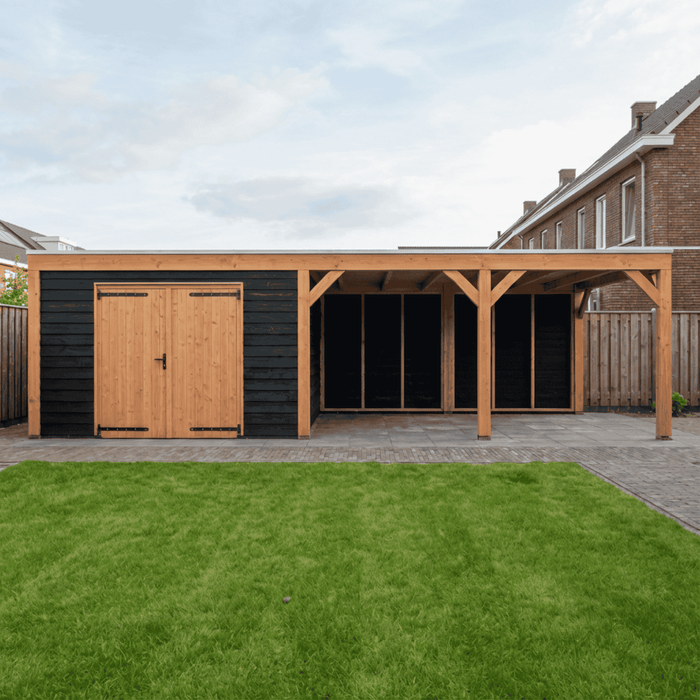 Douglas Overkapping Modern Zwart - 850x310cm