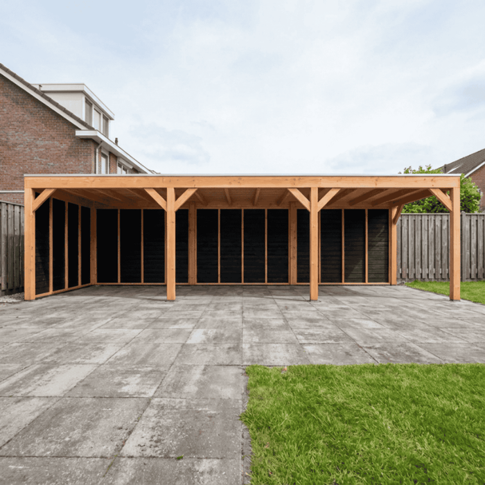 Douglas Overkapping Modern Zwart - 890x310cm