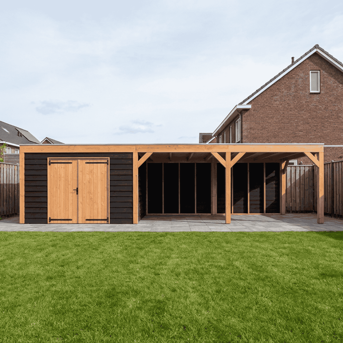 Douglas Overkapping Modern Zwart - 955x310cm