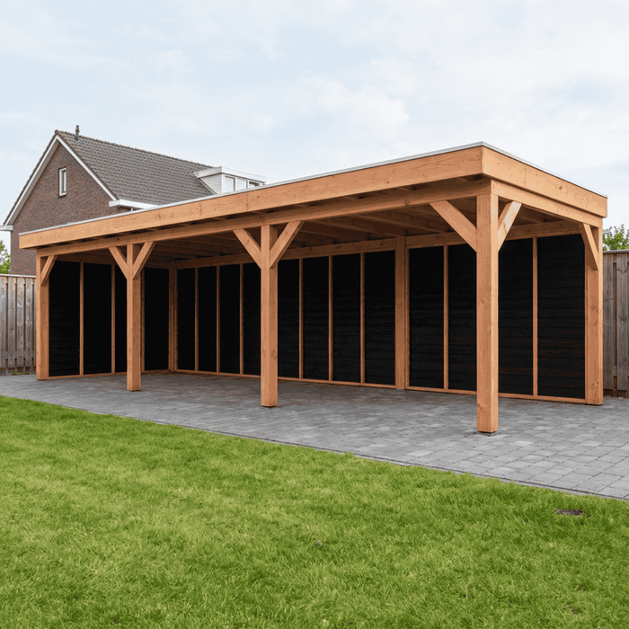 Douglas Overkapping Pasero Zwart - 895x335cm