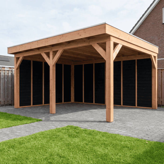 Douglas Overkapping Pietro Zwart - 500x395cm