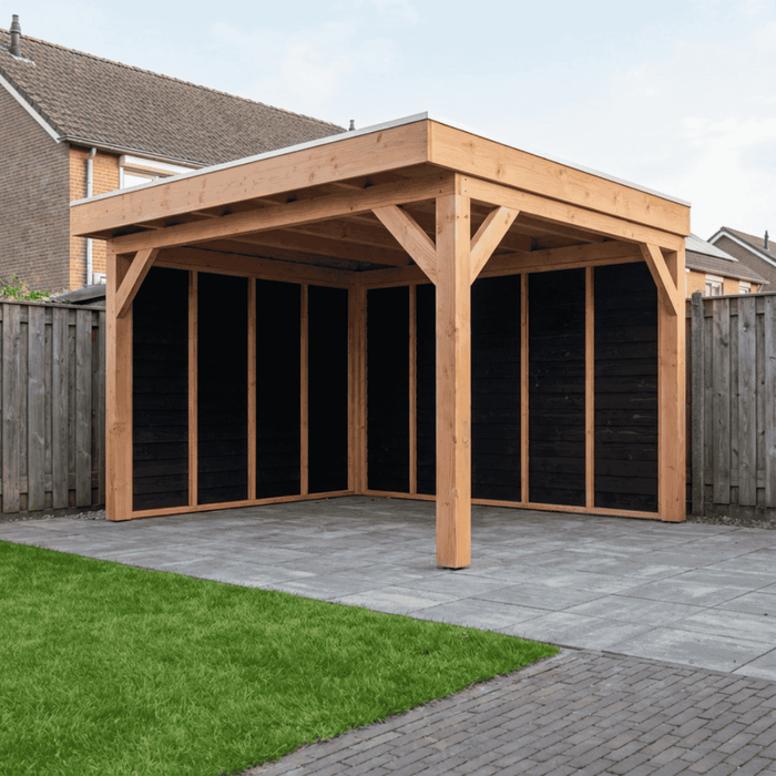 Douglas Overkapping Torino Zwart - 380x335cm