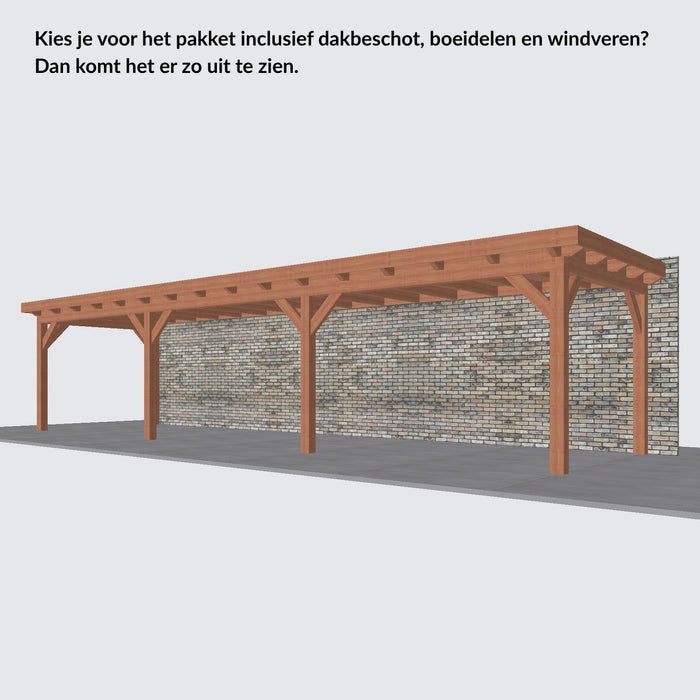 Douglas Aanbouwveranda - 1080x305cm - Volledig op Maat