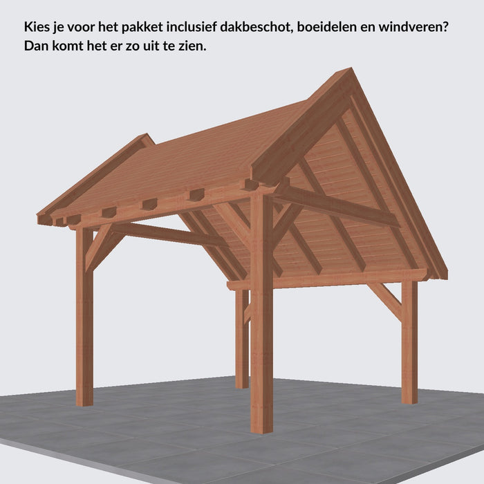 Douglas Kapschuur - 305x305cm - Volledig op Maat