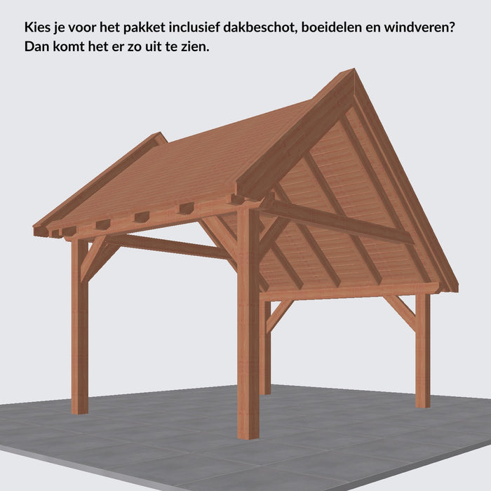 Douglas Kapschuur - 305x370cm - Volledig op Maat