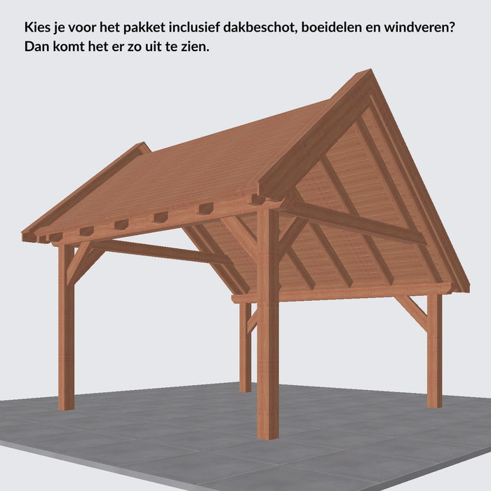 Douglas Kapschuur - 410x370cm - Volledig op Maat