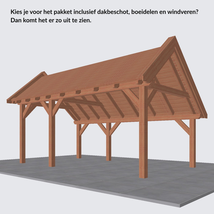 Douglas Kapschuur - 590x305cm - Volledig op Maat