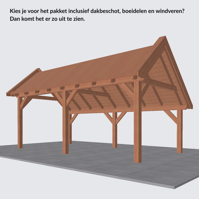 Douglas Kapschuur - 635x305cm - Volledig op Maat
