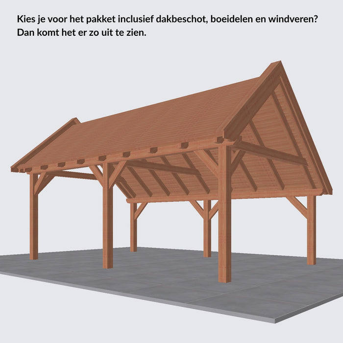 Douglas Kapschuur - 635x370cm - Volledig op Maat