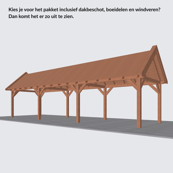Douglas Zadeldak - 1220x305cm - Volledig op Maat