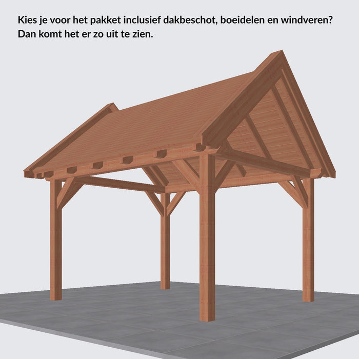 Douglas Zadeldak - 410x305cm - Volledig op Maat