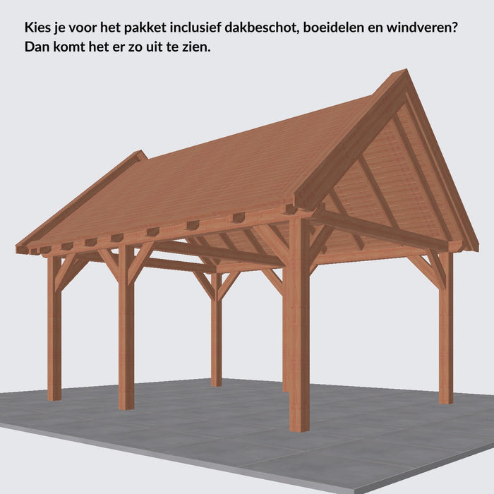 Douglas Zadeldak - 525x370cm - Volledig op Maat