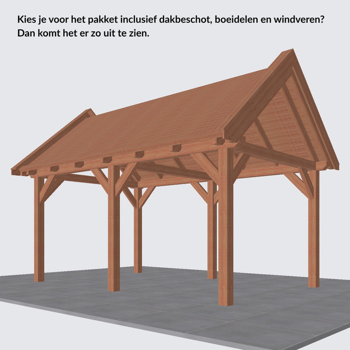 Douglas Zadeldak - 530x305cm - Volledig op Maat