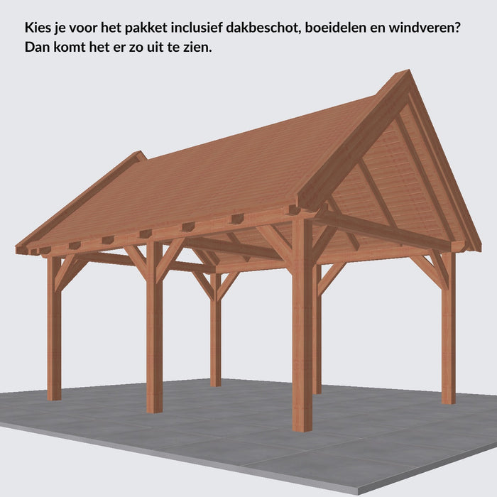 Douglas Zadeldak - 530x370cm - Volledig op Maat