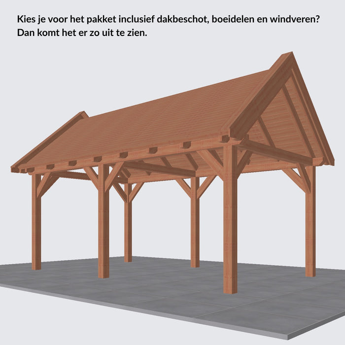 Douglas Zadeldak - 585x305cm - Volledig op Maat