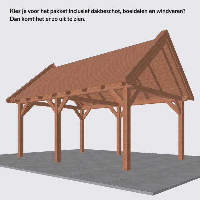 Douglas Zadeldak - 585x370cm - Volledig op Maat