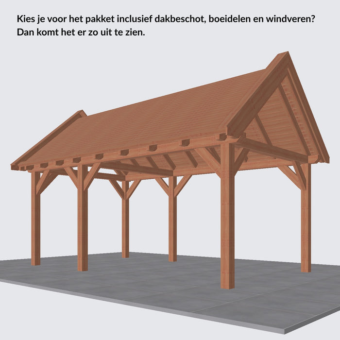 Douglas Zadeldak - 590x305cm - Volledig op Maat