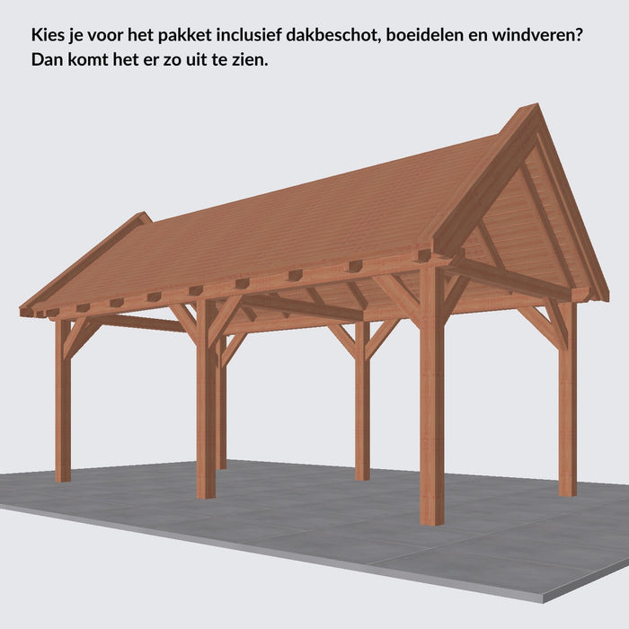 Douglas Zadeldak - 635x305cm - Volledig op Maat