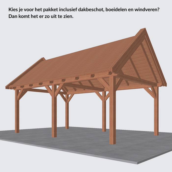 Douglas Zadeldak - 635x370cm - Volledig op Maat
