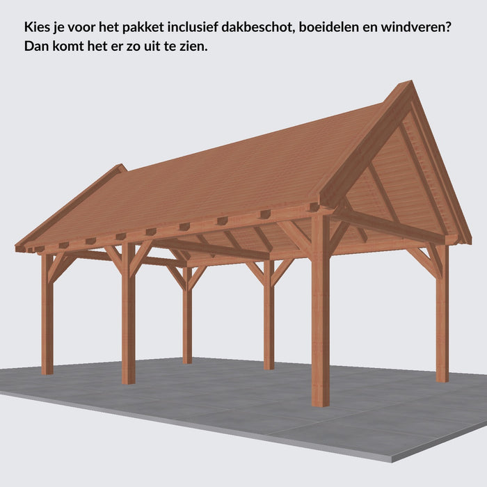 Douglas Zadeldak - 650x370cm - Volledig op Maat