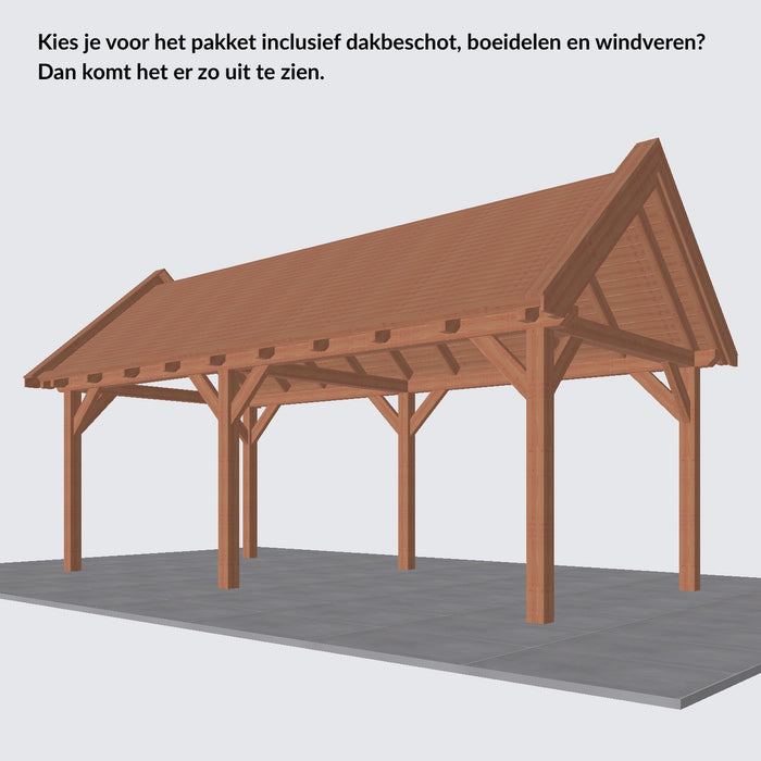 Douglas Zadeldak - 700x305cm - Volledig op Maat