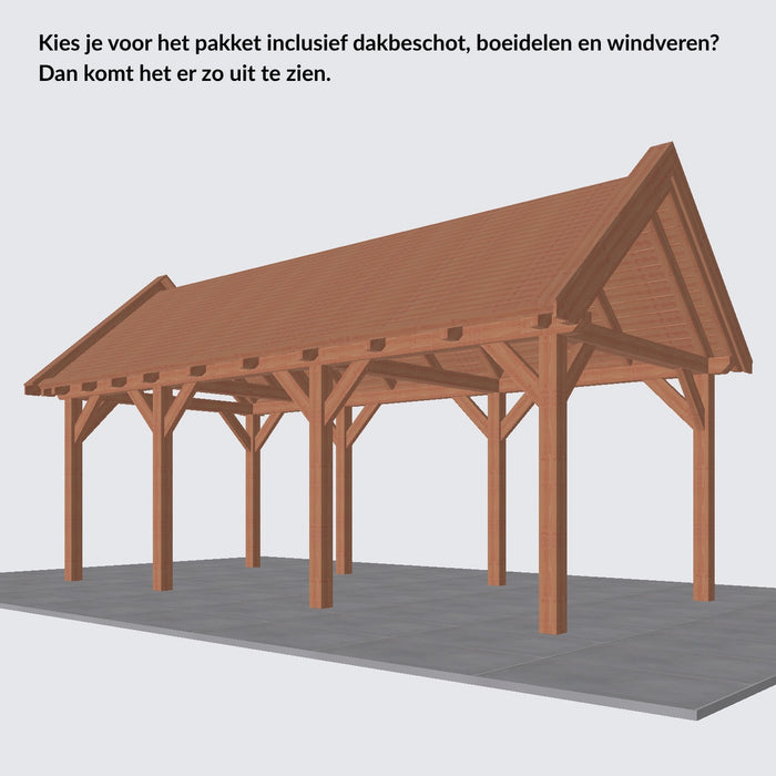 Douglas Zadeldak - 710x305cm - Volledig op Maat