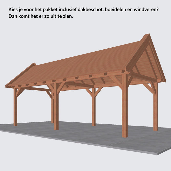 Douglas Zadeldak - 765x305cm - Volledig op Maat