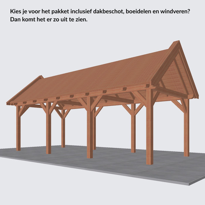 Douglas Zadeldak - 770x305cm - Volledig op Maat